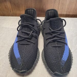 Adidas Men's Black and Blue Sneakers